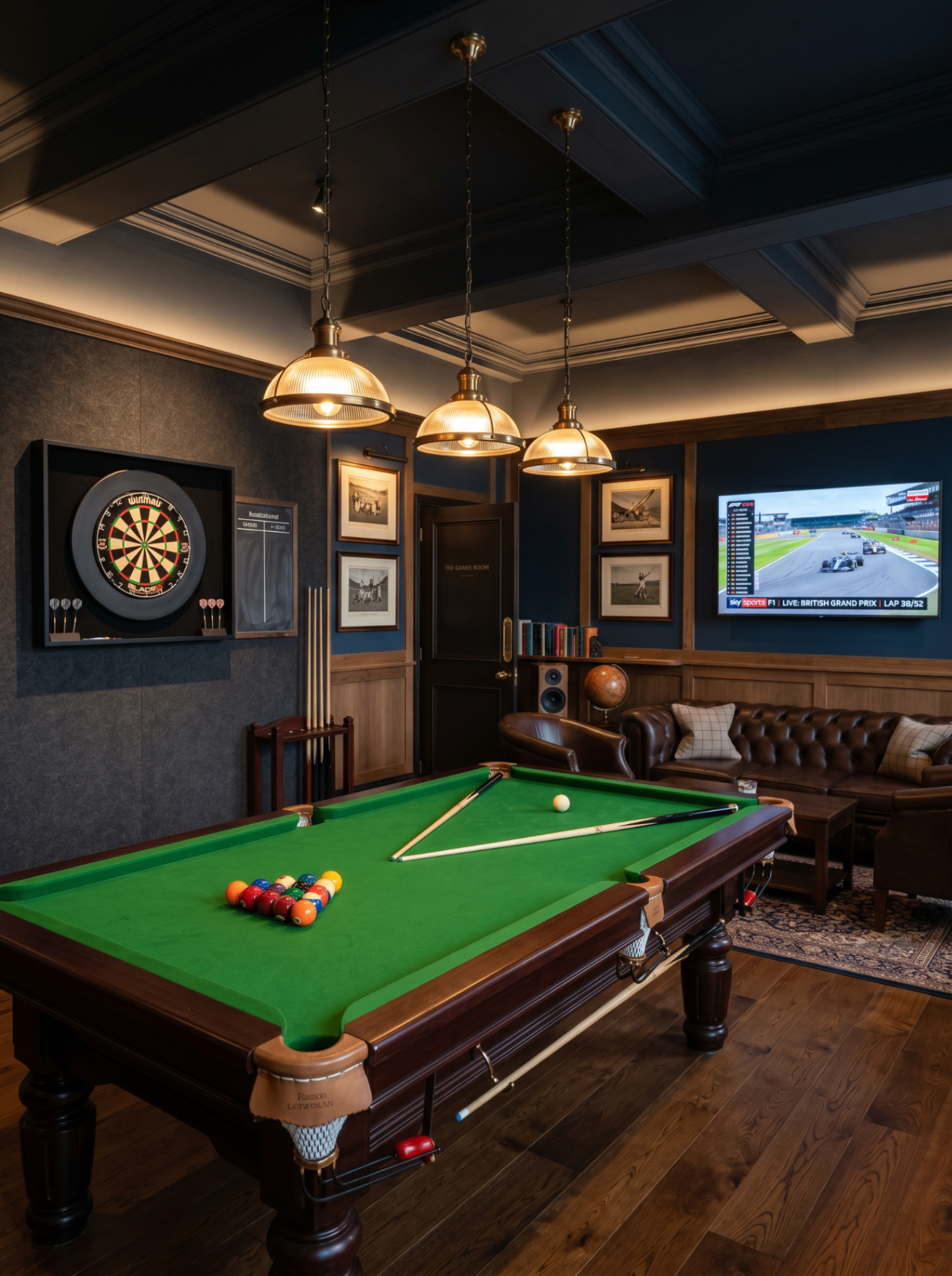 UK Medical Cannabis Lounge Norwich | UKMC Group — work and wellbeing space with snooker table, darts and lounge seating for verified patients